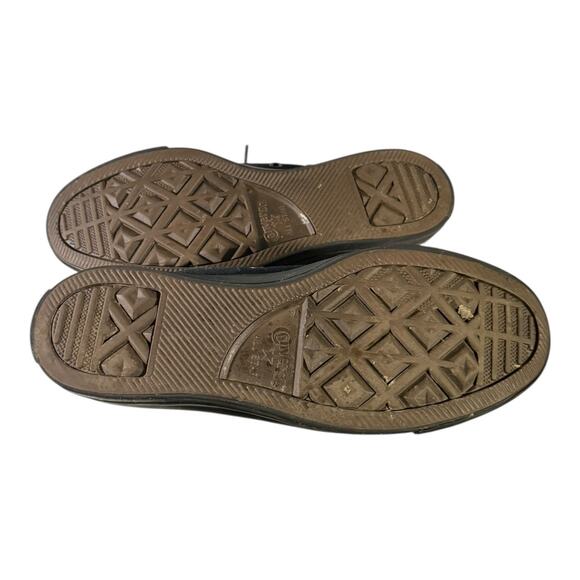 Converse Chuck Taylor's All-Star triple black canvas low-top sneakers Women’s 8 - Picture 9 of 9